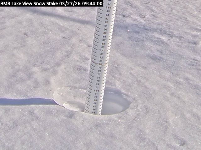 Lakeview Snow Depth Image