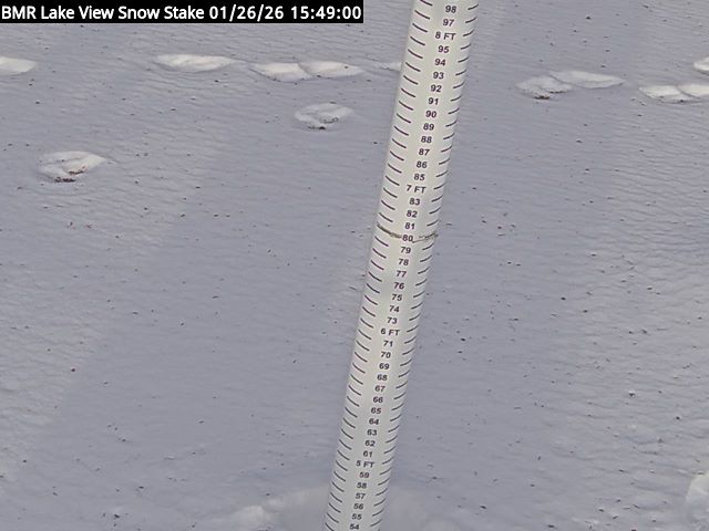 Lakeview Snow Depth Image