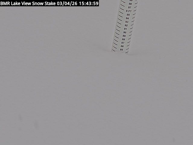 Lakeview Snow Depth Image