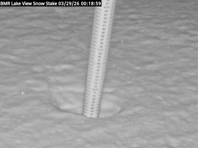 Lakeview Snow Depth Image