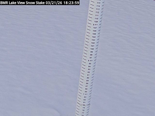 Lakeview Snow Depth Image