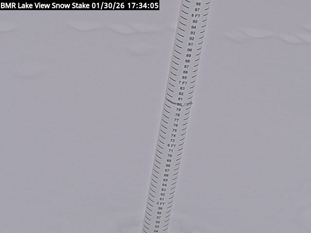 Lakeview Snow Depth Image