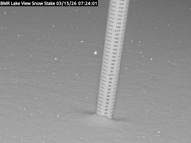 Lakeview Snow Depth Image