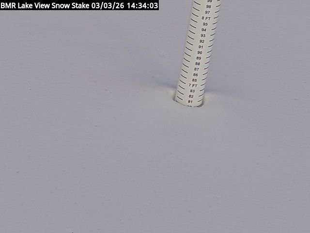 Lakeview Snow Depth Image