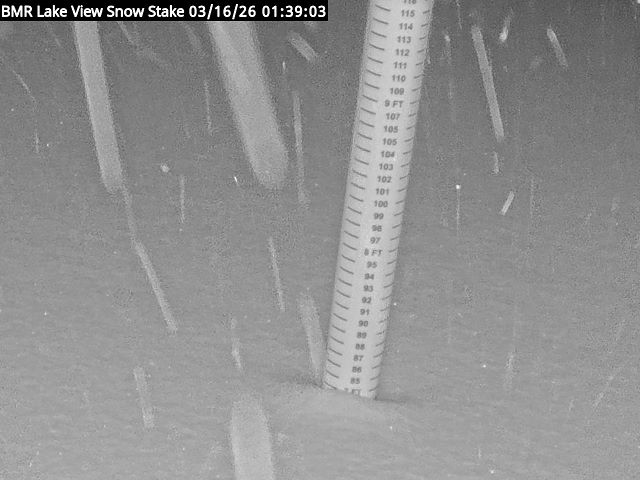 Lakeview Snow Depth Image