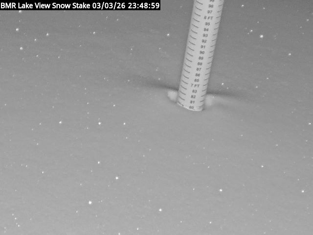Lakeview Snow Depth Image