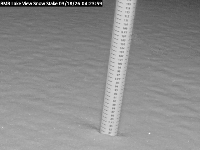 Lakeview Snow Depth Image