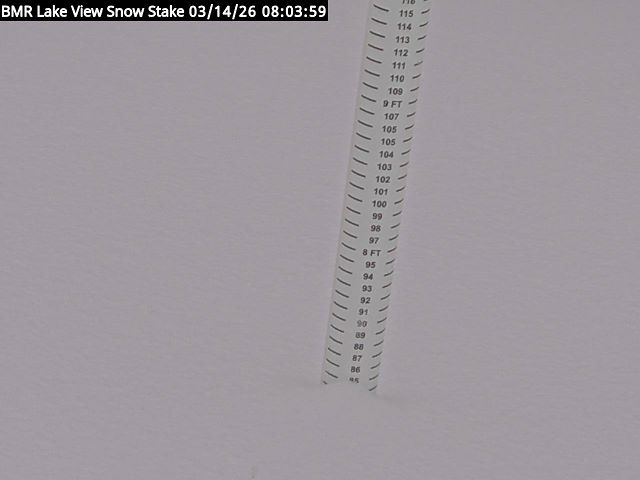 Lakeview Snow Depth Image