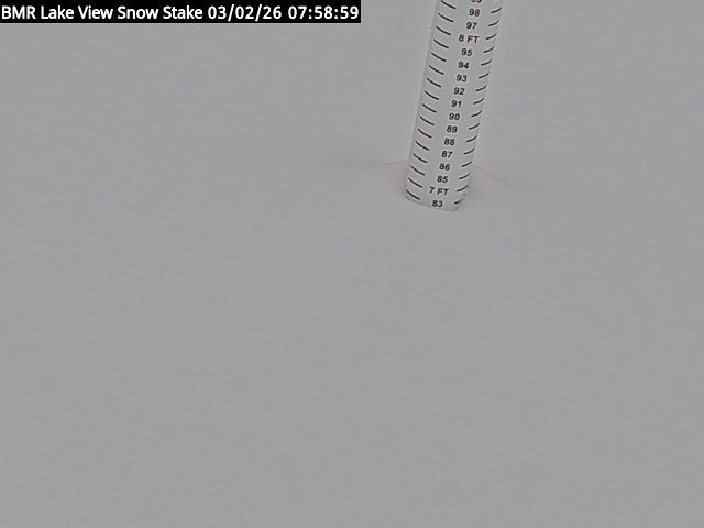 Lakeview Snow Depth Image