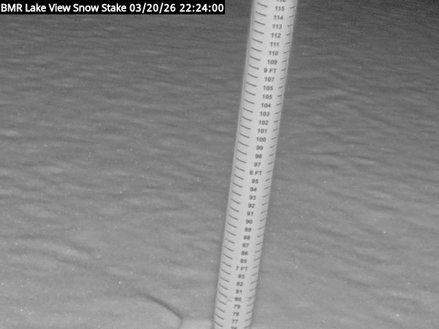 Lakeview Snow Depth Image
