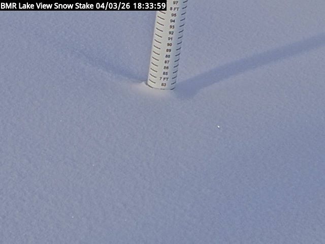 Lakeview Snow Depth Image
