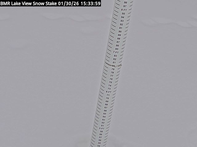 Lakeview Snow Depth Image