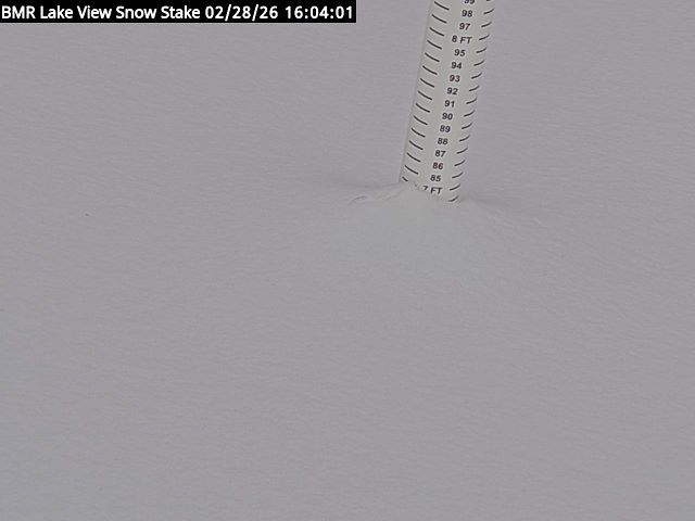 Lakeview Snow Depth Image