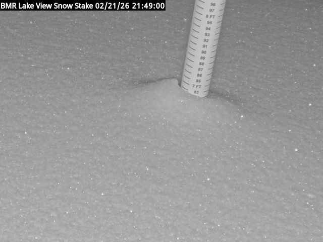 Lakeview Snow Depth Image