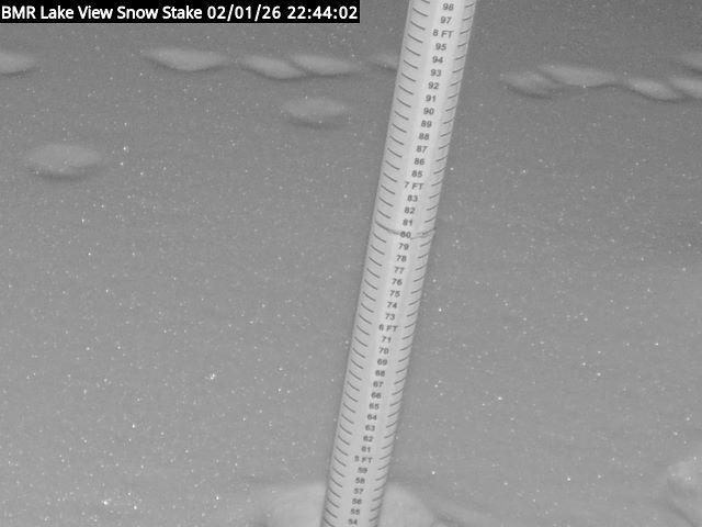 Lakeview Snow Depth Image