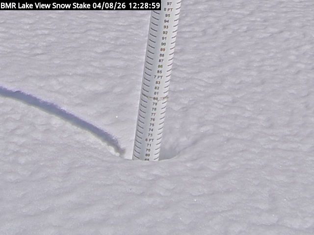 Lakeview Snow Depth Image