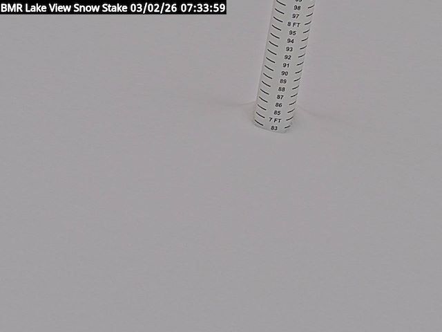 Lakeview Snow Depth Image
