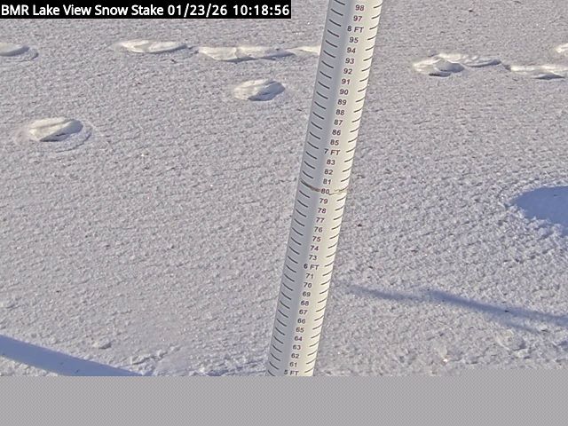 Lakeview Snow Depth Image