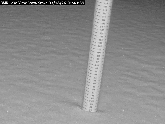 Lakeview Snow Depth Image