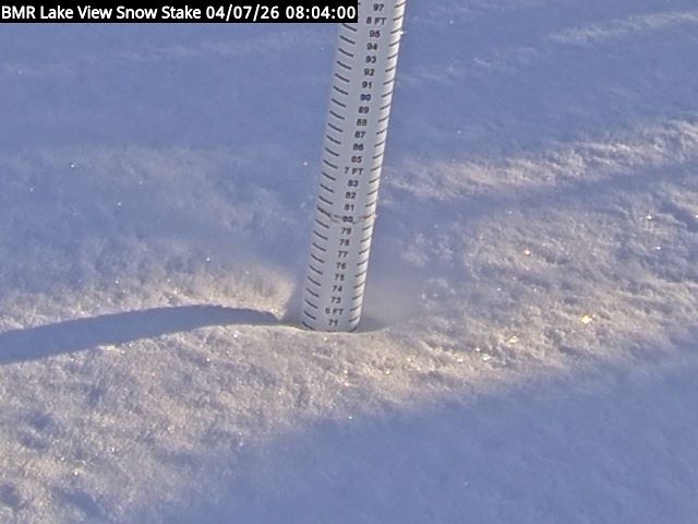 Lakeview Snow Depth Image