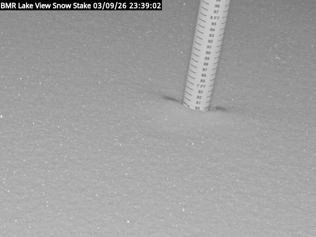 Lakeview Snow Depth Image