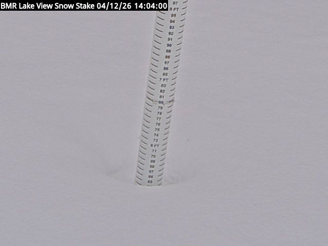 Lakeview Snow Depth Image
