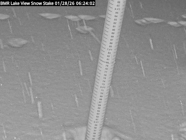 Lakeview Snow Depth Image