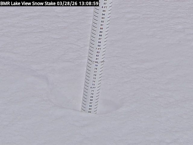 Lakeview Snow Depth Image