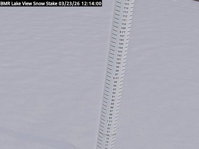 Lakeview Snow Depth Image