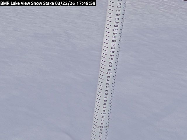 Lakeview Snow Depth Image