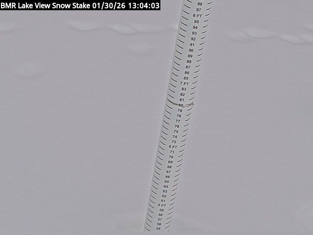 Lakeview Snow Depth Image
