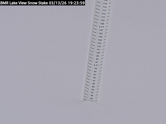 Lakeview Snow Depth Image