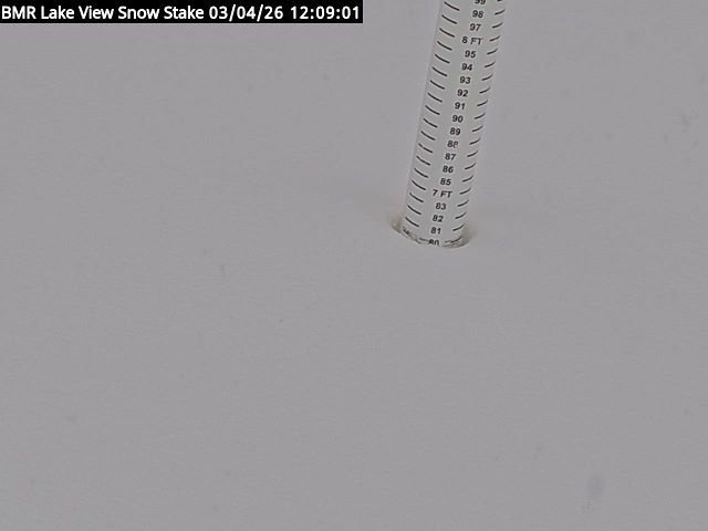 Lakeview Snow Depth Image