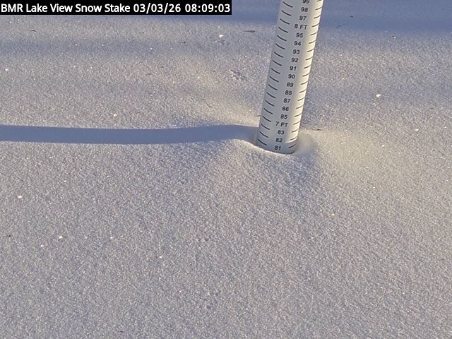 Lakeview Snow Depth Image