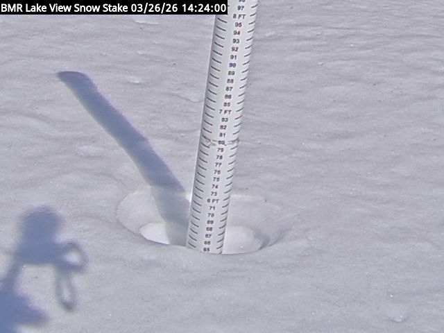 Lakeview Snow Depth Image
