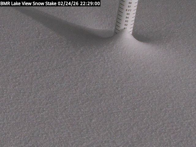 Lakeview Snow Depth Image