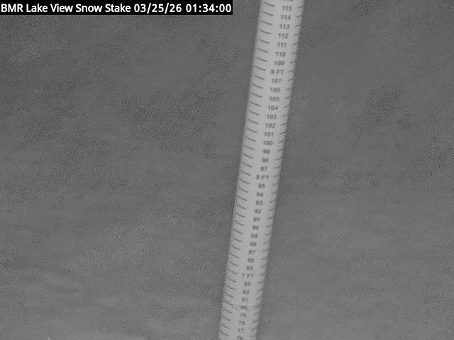 Lakeview Snow Depth Image