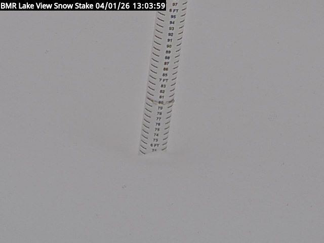 Lakeview Snow Depth Image