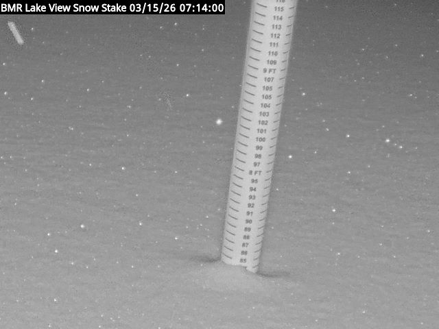 Lakeview Snow Depth Image