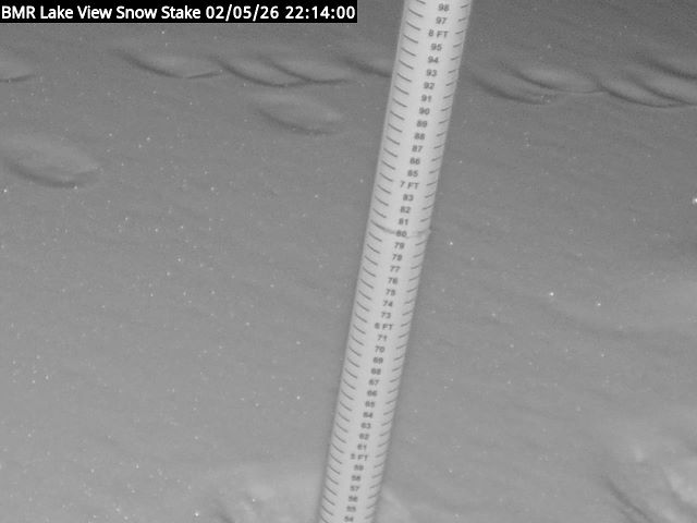 Lakeview Snow Depth Image
