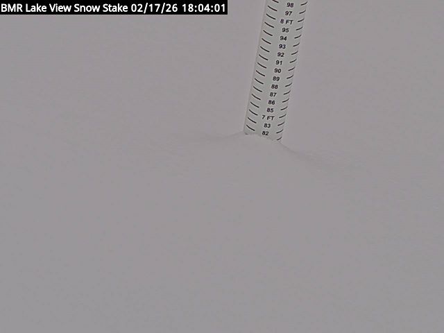 Lakeview Snow Depth Image