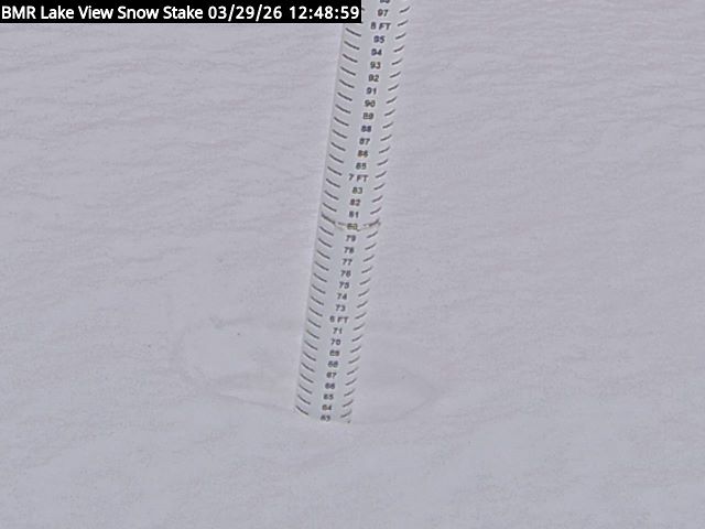 Lakeview Snow Depth Image