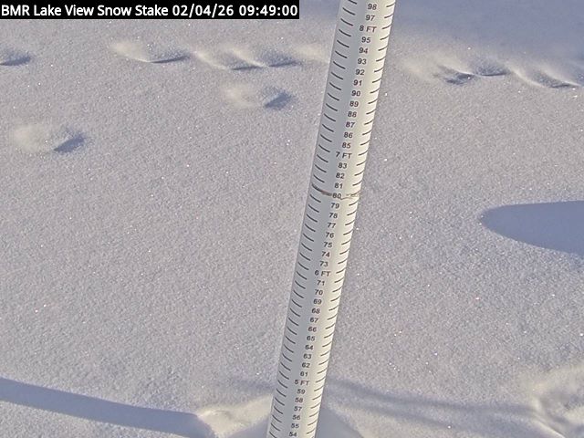 Lakeview Snow Depth Image