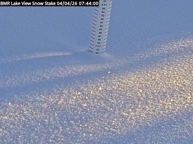 Lakeview Snow Depth Image