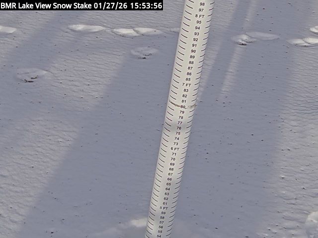 Lakeview Snow Depth Image