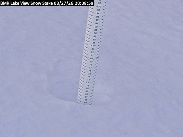 Lakeview Snow Depth Image