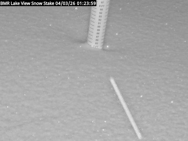 Lakeview Snow Depth Image