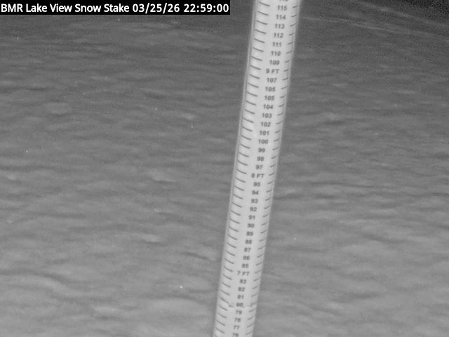Lakeview Snow Depth Image