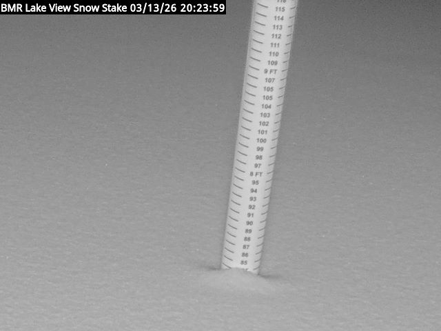Lakeview Snow Depth Image