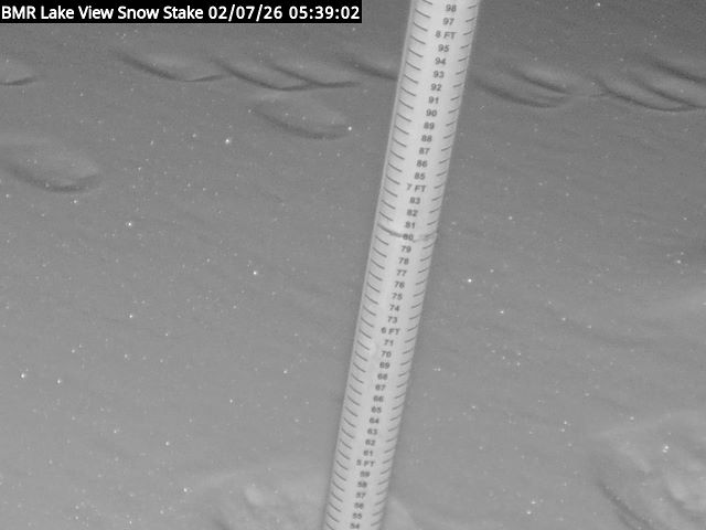 Lakeview Snow Depth Image